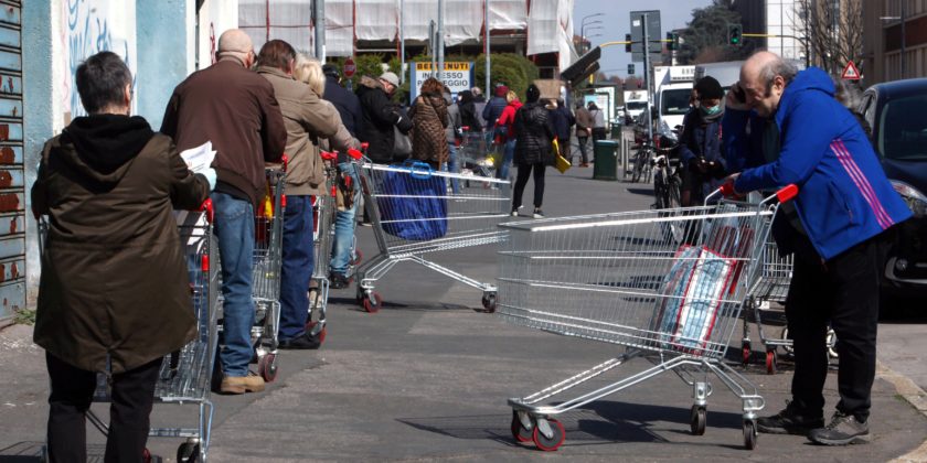 Cosa sta succedendo nei supermercati