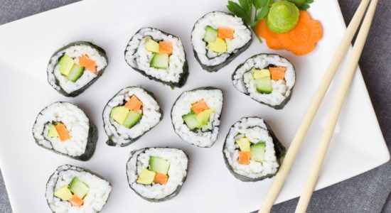 sushi, impatto visivo