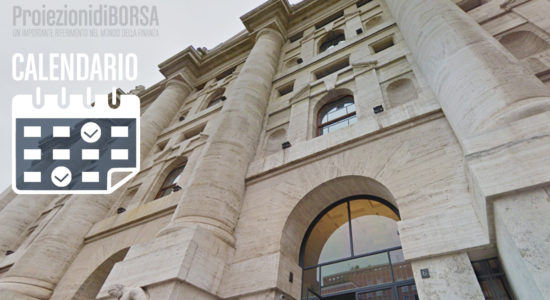 Calendario Piazza Affari