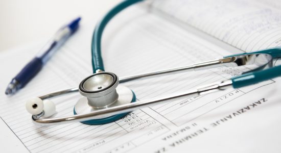 stetoscopio, medico, pressione, medicine