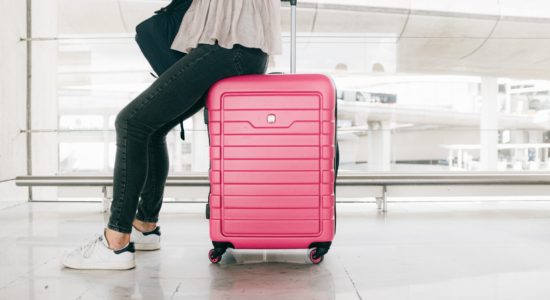 valigia, trolley, viaggio