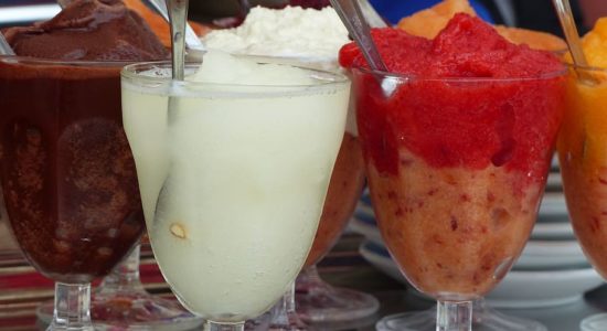 granita, granita alla amarena