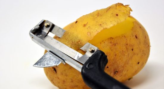 patata, buccia, verdura