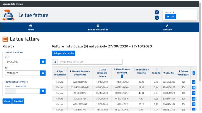 Fattura elettronica