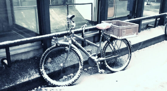 winter bike