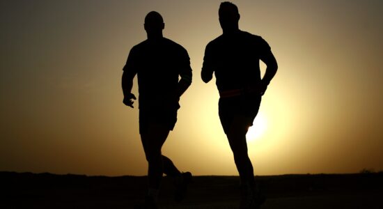 jogging