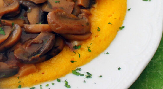 polenta alla boscaiola