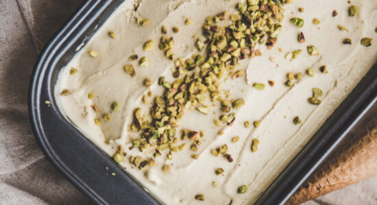 cheesecake pistacchi