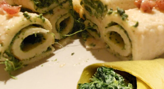 crespelle agli spinaci