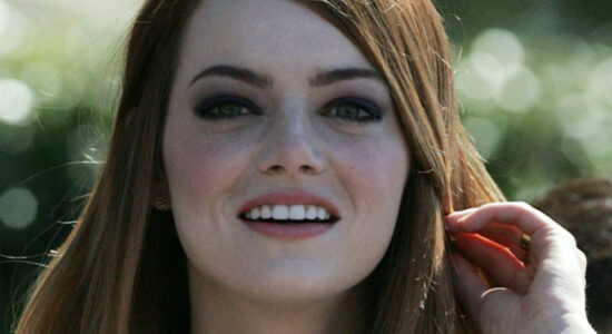 il look lob di Emma Stone