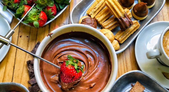 fonduta di cioccolato