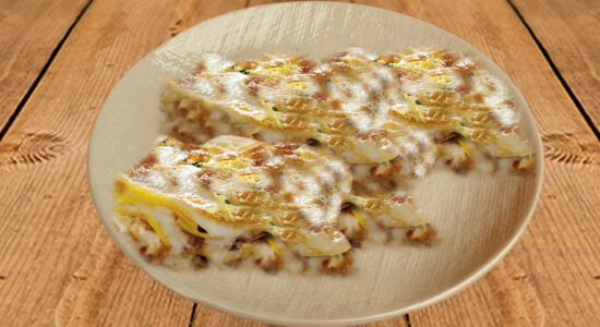 lasagna allo zafferano