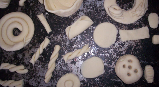 oggetti realizzati con pasta di sale