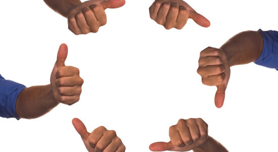 commento positivo e negativo