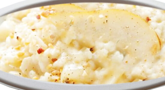 risotto pere e taleggio