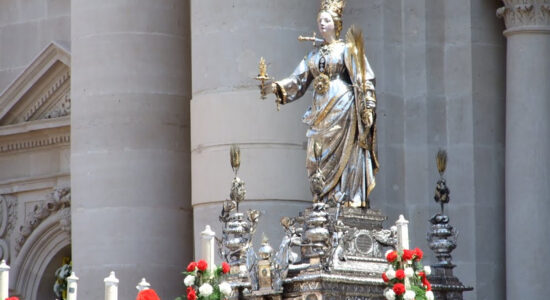statua di Santa Lucia