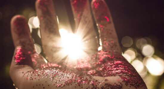 una manciata di glitter