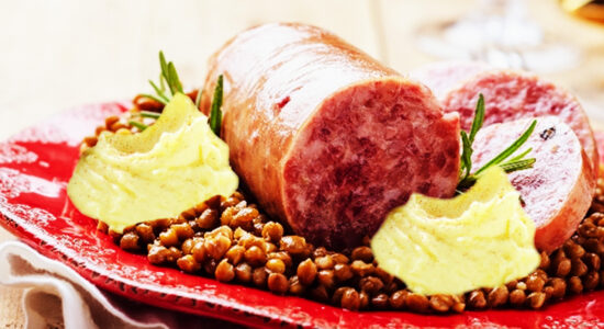 zampone con purè di patate