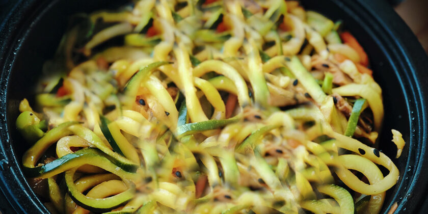 spaghetti di zucchine