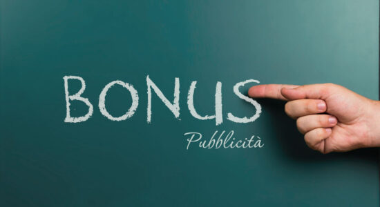 bonus pubblicità