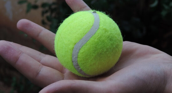 pallina da tennis