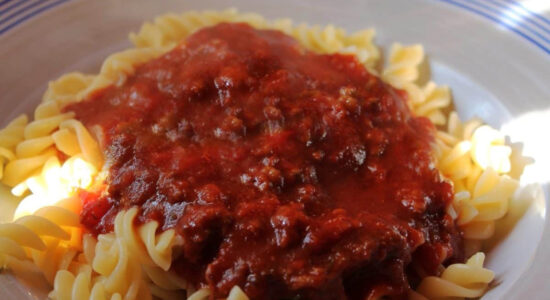 piatto di pasta
