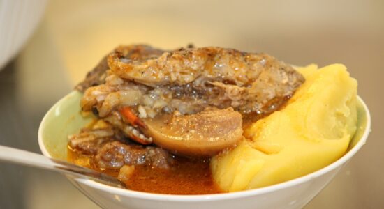 fufu piatto africano