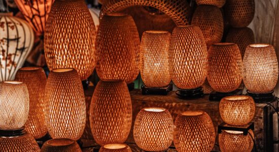 lampade con paralumi