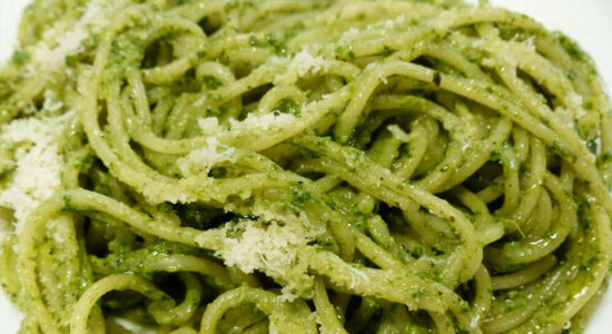 pasta e pesto