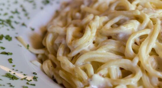 pasta con panna