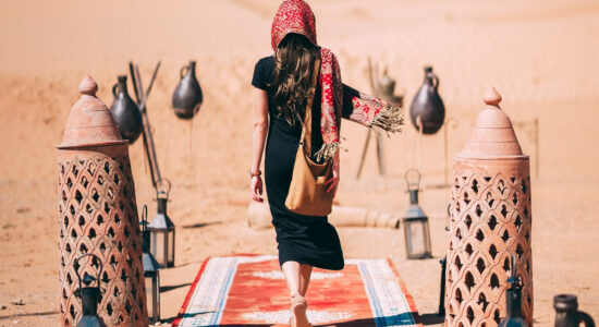 lana nel deserto