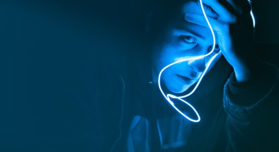 luce blu