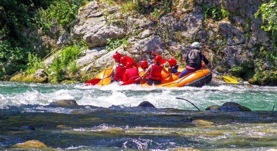 rafting