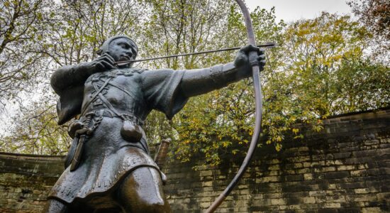 statua di Robin Hood