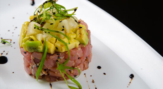 tartare di salmone