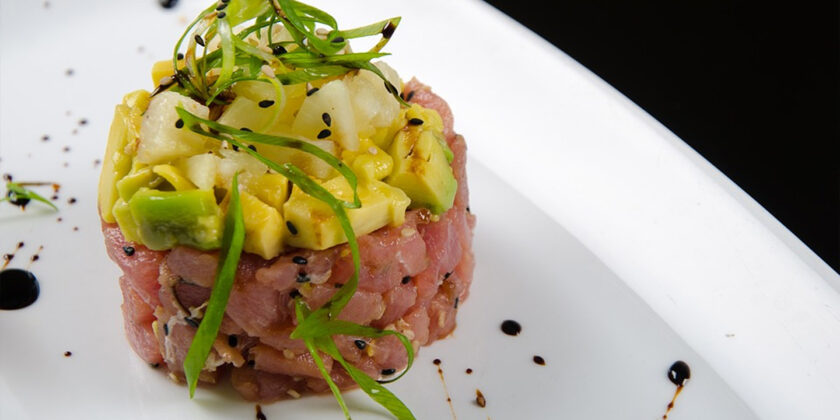 tartare di salmone