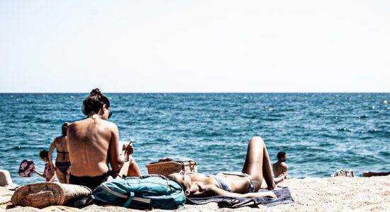 prendere il sole