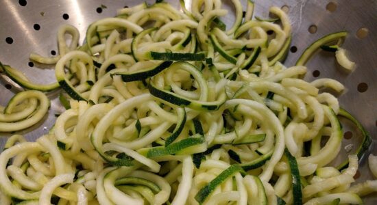 spaghetti di verdure
