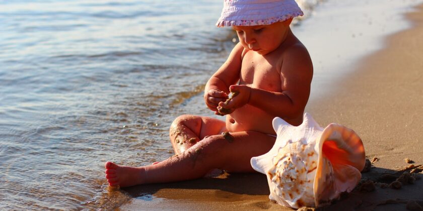 spiaggia bambini