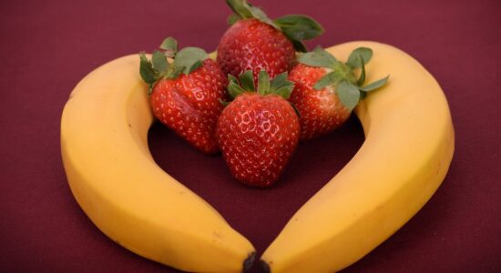 fragole e banane