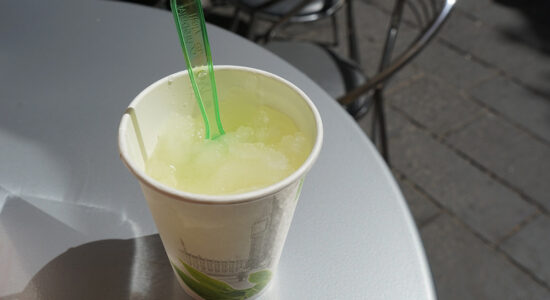 granita limone
