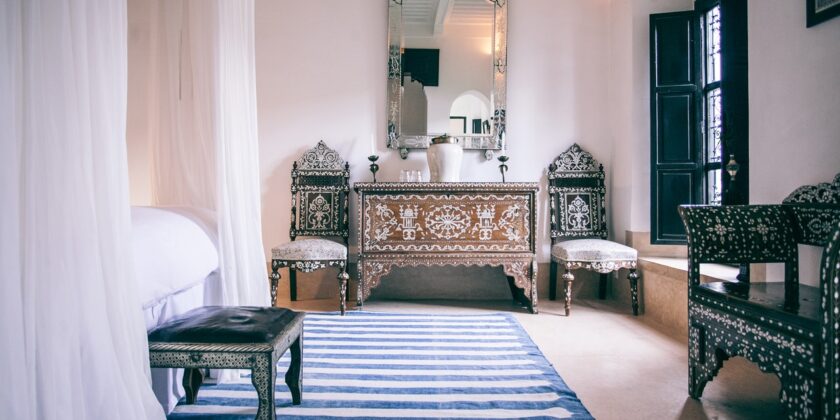 letto a baldacchino