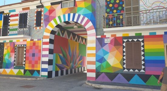 aielli abruzzo festival street art