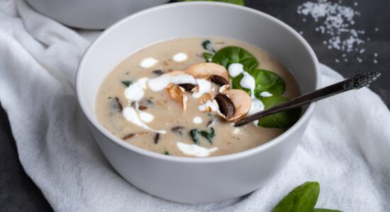 vellutata funghi