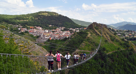 ponte tibetano Basilicata