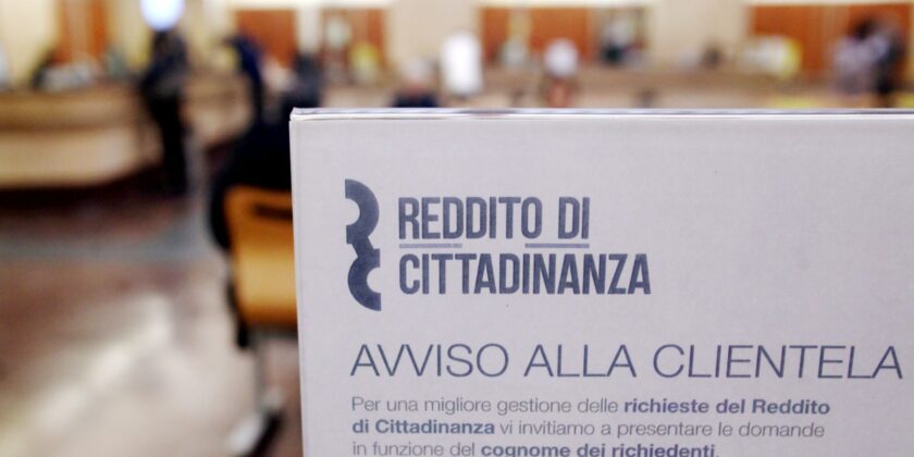 reddito di cittadinanza