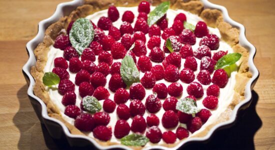 crostata ai lamponi