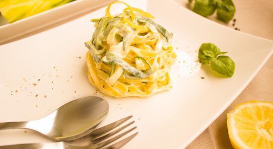 pasta con zucchine