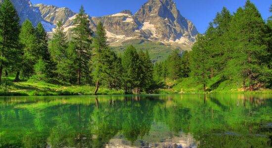 lago blu