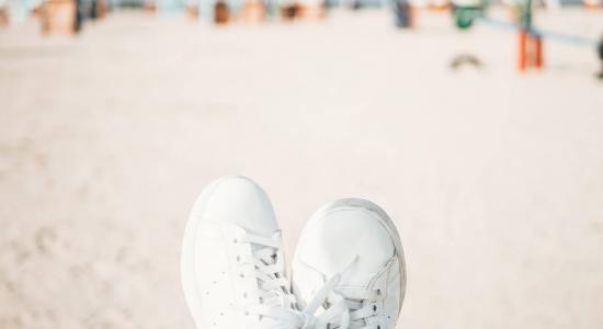 scarpe bianche